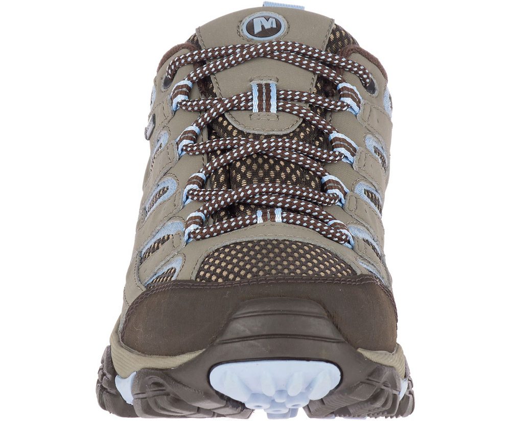 Buty Trekkingowe Merrell Damskie Szare - Moab 2 Gore-Tex® - 536948-OJR